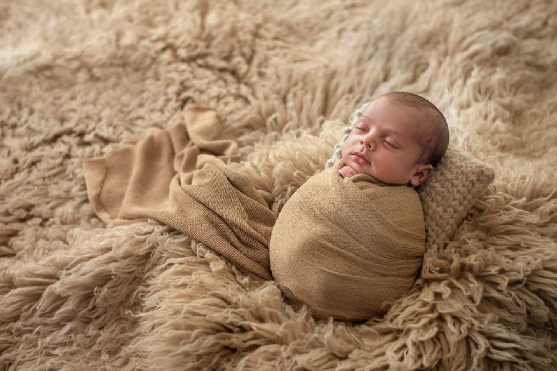 GE-76 Wool Flokati Rugs For New Born Babies