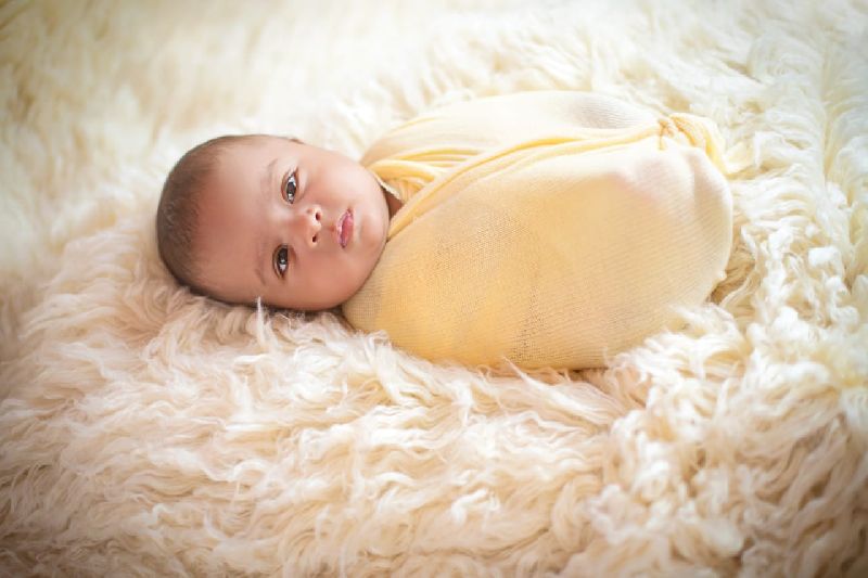 GE-78 Wool Flokati Rugs For New Born Babies