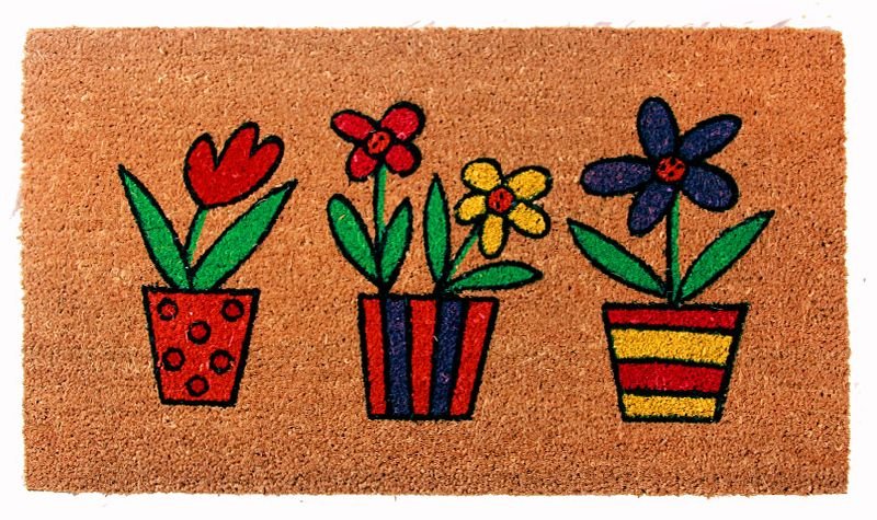 SCE - 1014 Natural PVC Coir Tufted Mat