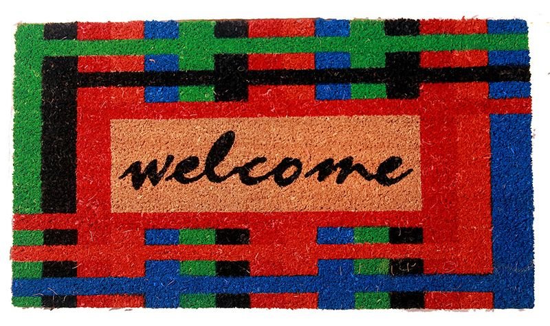 SCE - 1015 Natural PVC Coir Tufted Mat