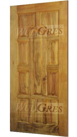 Wudgres Teak & Acacia Wood Door (Wg-1002)