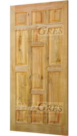 Wudgres Teak & Acacia Wood Door (Wg-1003)