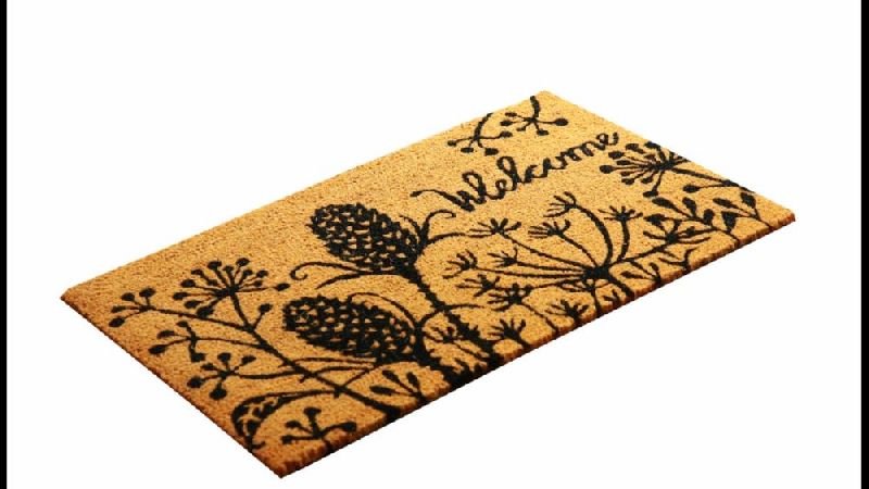 SCE - 1018 Natural PVC Coir Tufted Mat