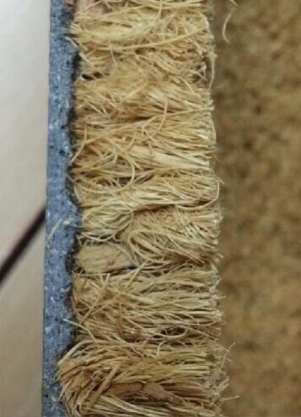 SCE - 1020 Natural PVC Coir Tufted Mat