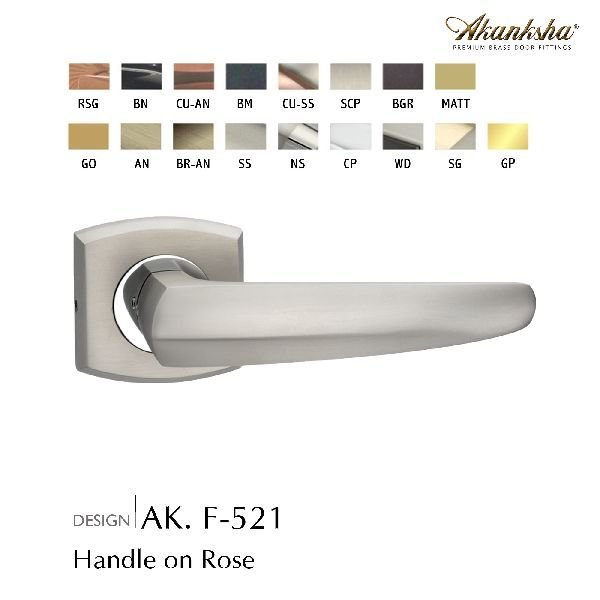 F-521 Brass Door Handle