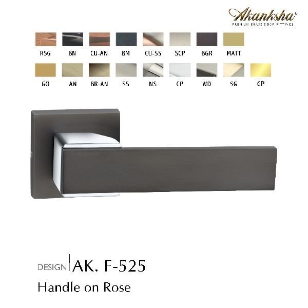 F-525 Brass Door Handle