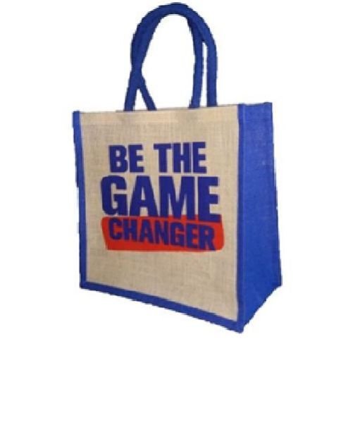 Be the game Changer Jute Bag