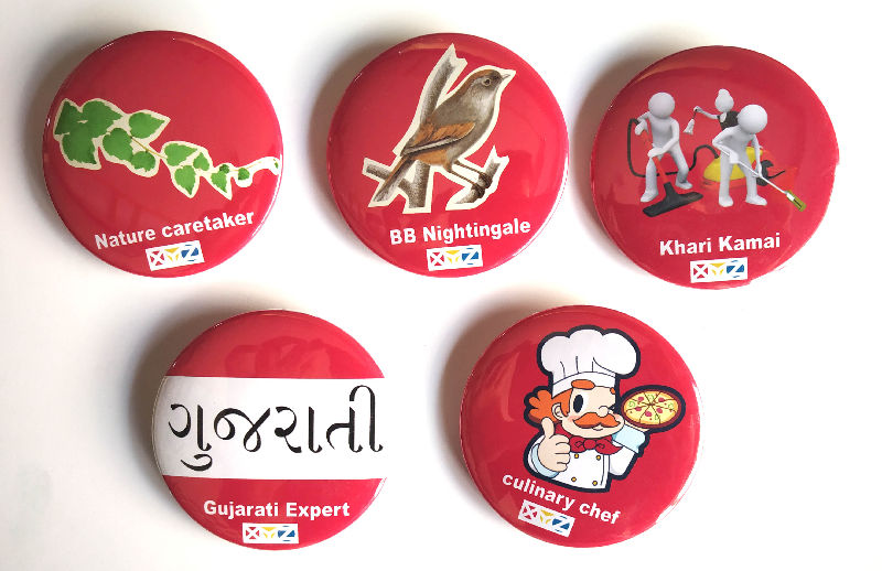 Button Badges Sample