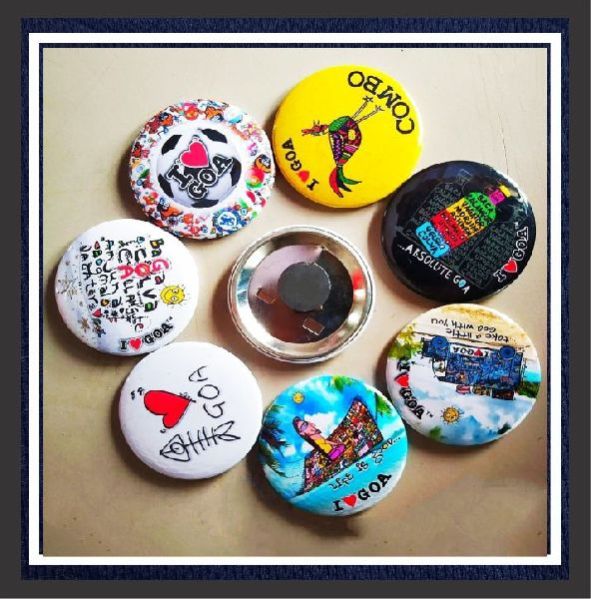 Button Buddy Fridge Magnet