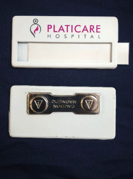 Reusable Name Badge Hospital