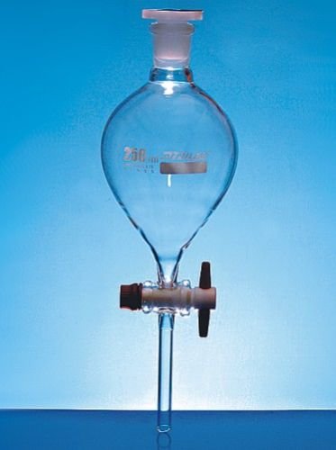 Separating Funnel-pear Shape-PTFEStopcock