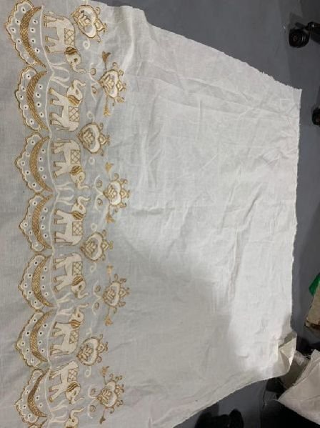 Flex Cotton Embroidered Fabric 04