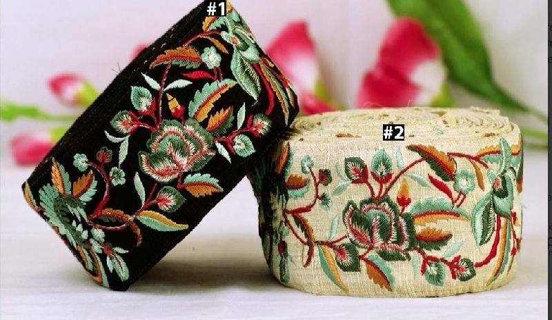 Parsi Embroidery Lace 01