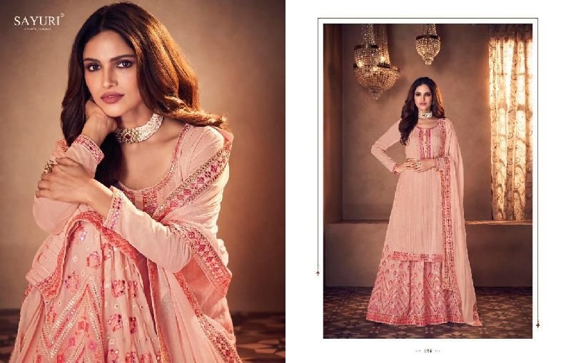 124 Sayuri Rivaaj Georgette Designer Salwar Suit