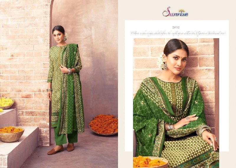 2002 Simran Woolen Suit material