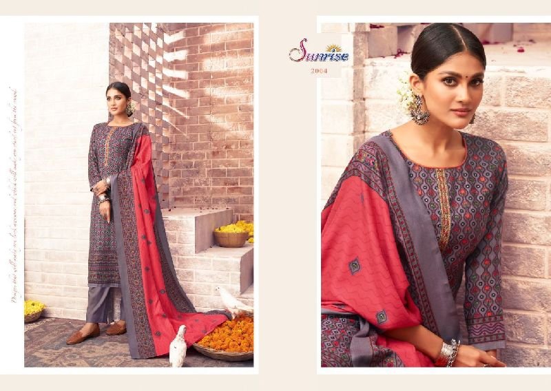 2004 Simran Woolen Suit material