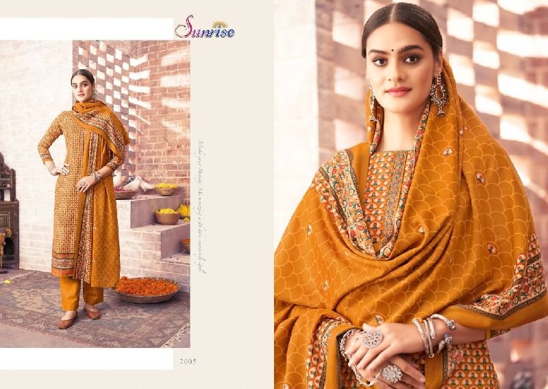 2005 Simran Woolen Suit material