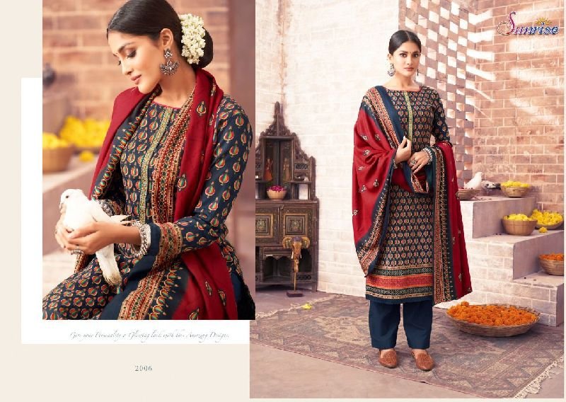 2006 Simran Woolen Suit material