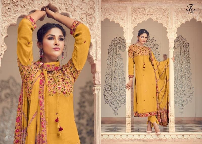 406 TM Ulfat Unstitched Suit Material