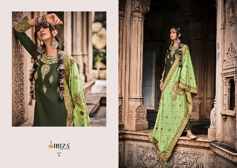 992 Ibiza Unstitched Suit Material