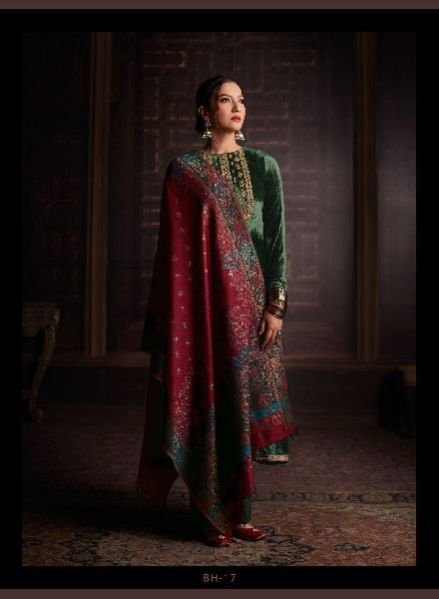 BH-17 Varsha Baidehi Woolen Suit Material