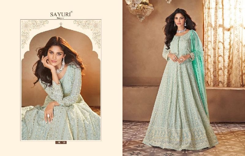 D.No. 133 Sayuri Designer Unstitched Suit Material