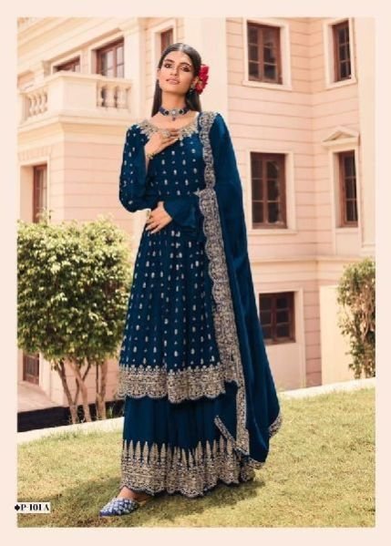 P-101A Nitya Unstitched Suit Material