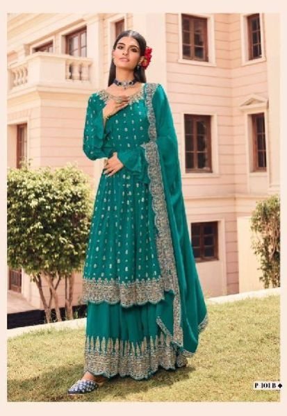 P-101B Nitya Unstitched Suit Material