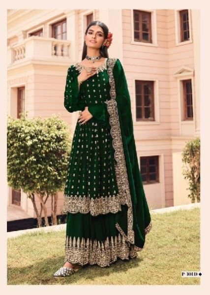 P-101D Nitya Unstitched Suit Material