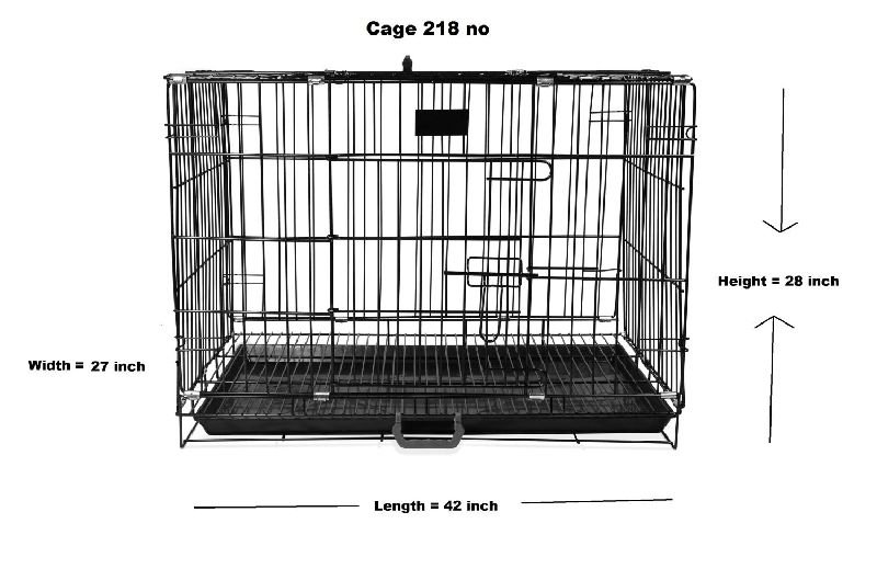 218 No. Dog Cage