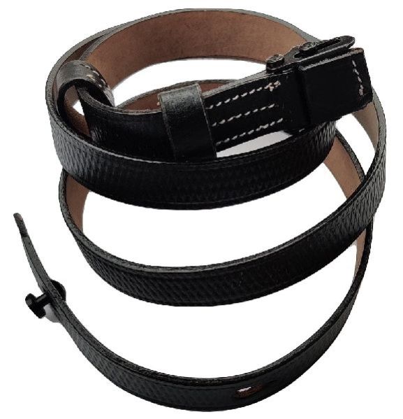 Black German MP40 SMG Leather Sling