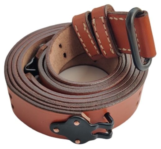 Steel Brown M1 Army Pattern Leather Sling