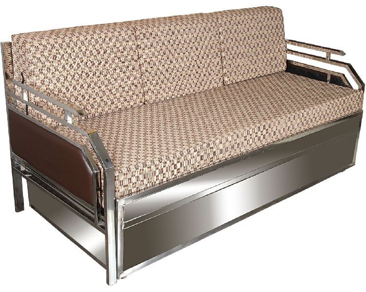 DCB 215 – Stainless Steel Sofa Cum Bed