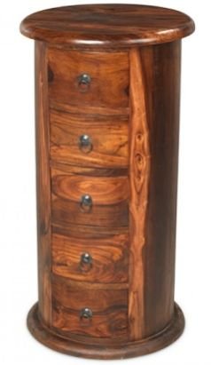 Reclaimed 5 Drawer Large Drum