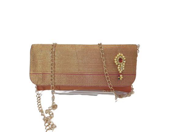 Paithani Nath Sling Beige