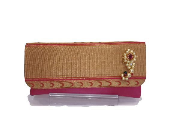 Paithani Nath Sling Pink
