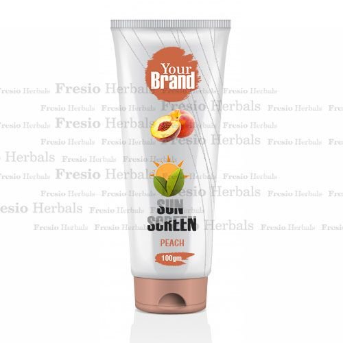 Peach Sunscreen Lotion