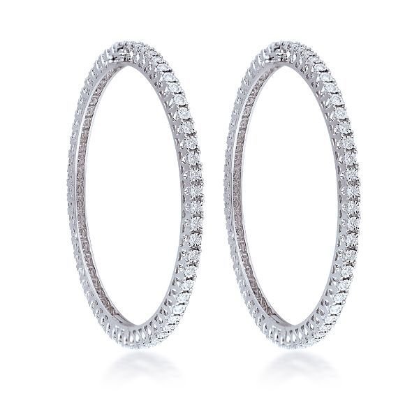 BN-M00160 Round Diamond Bangles