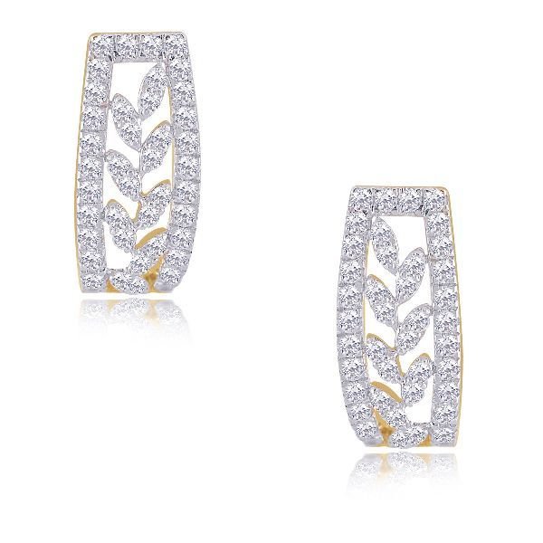 E-02737 J Bali Diamond Earrings