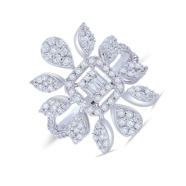 RLNS-247-M Pressure Diamond Ring