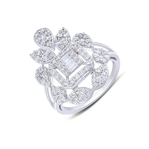 RLNS-256-M Pressure Diamond Ring