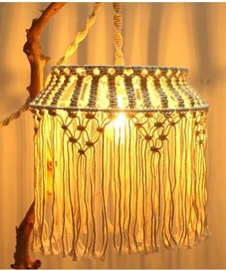 HLY-LS11 Macrame Lamp Shade