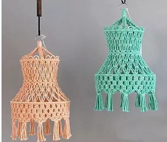 HLY-LS13 Macrame Lamp Shade