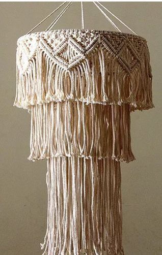 HLY-LS16 Macrame Lamp Shade