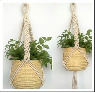 HLY-PH8 Macrame Plant Hanger