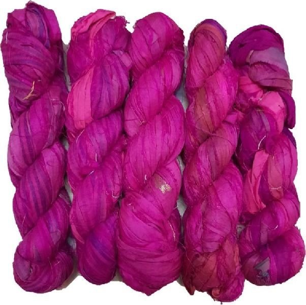 Margenta Sari Silk Ribbon