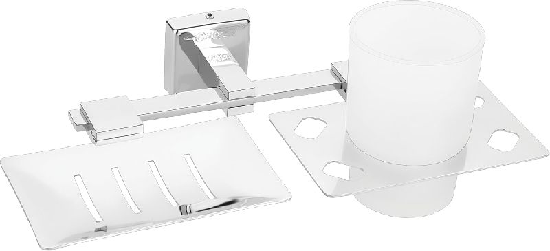 V10 Soap Dish & Tumbler Holder