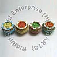 Earthen Pots Packaging Gulal
