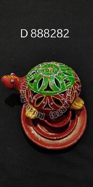 Fancy Earthen Diya 04