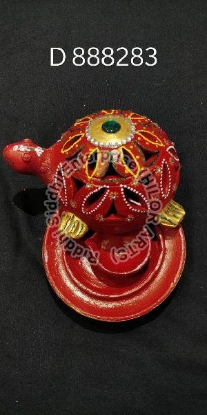Fancy Earthen Diya 05